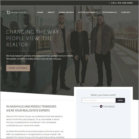 Real Estate Website by NeoChromatic