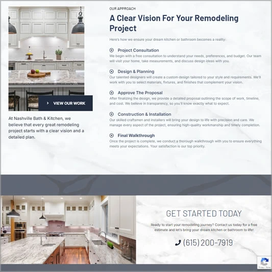 Nashville Remodeling Business Website by NeoChromatic