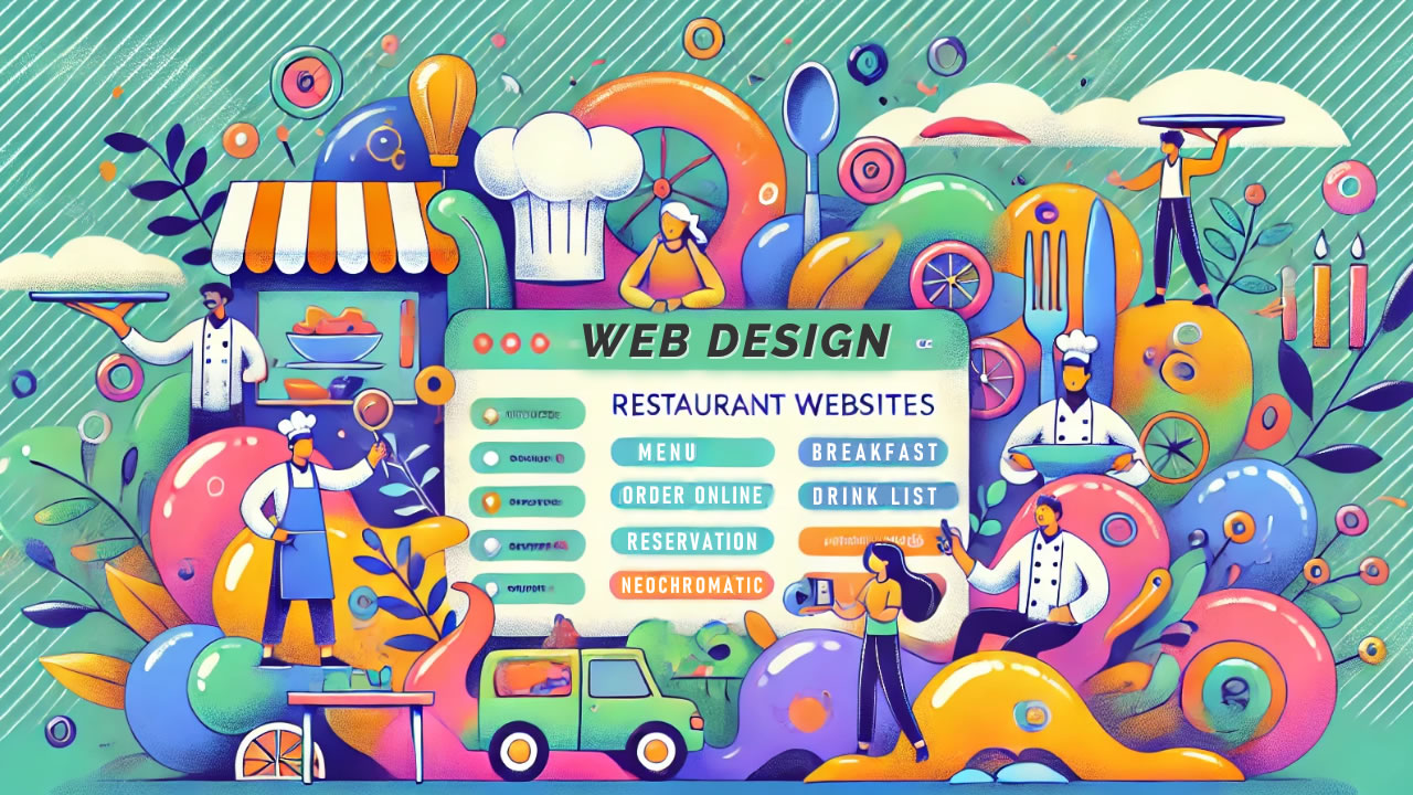 NeoChromatic Restaurant Website Services Page Featured Image